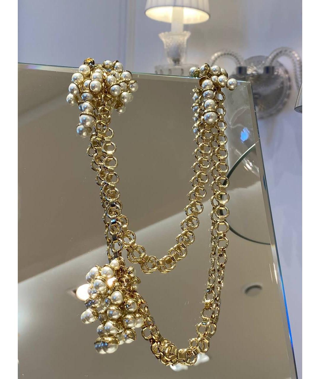 CHRISTIAN DIOR Золотая подвеска, фото 4