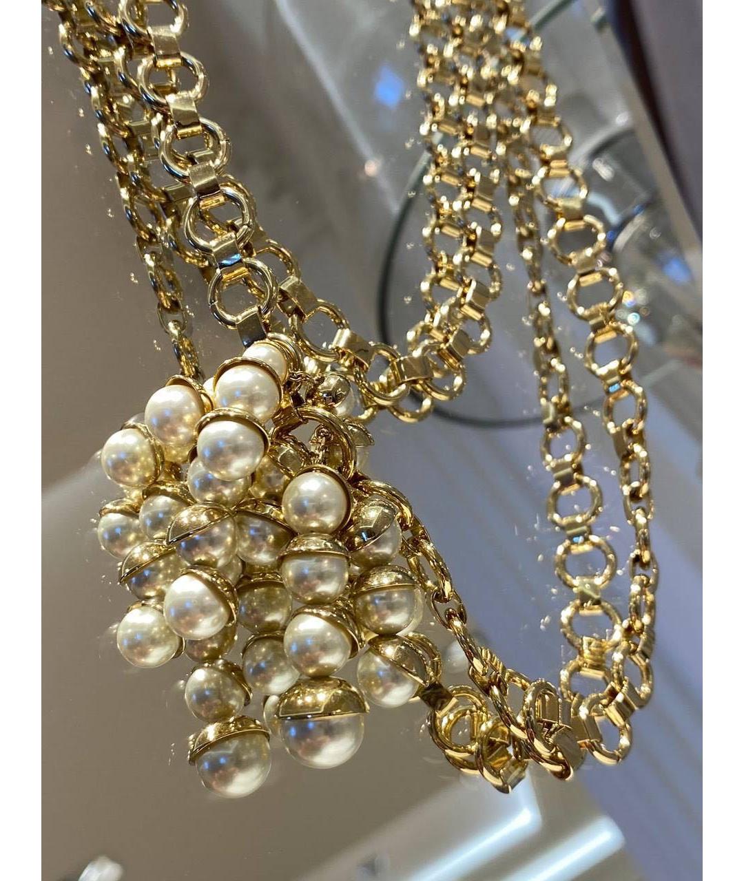 CHRISTIAN DIOR Золотая подвеска, фото 2