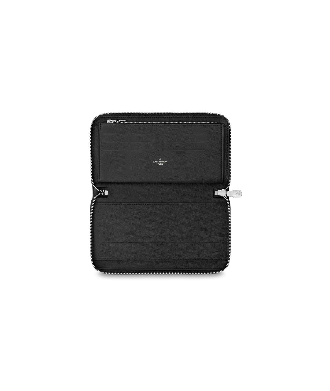 LOUIS VUITTON Черный кошелек, фото 4
