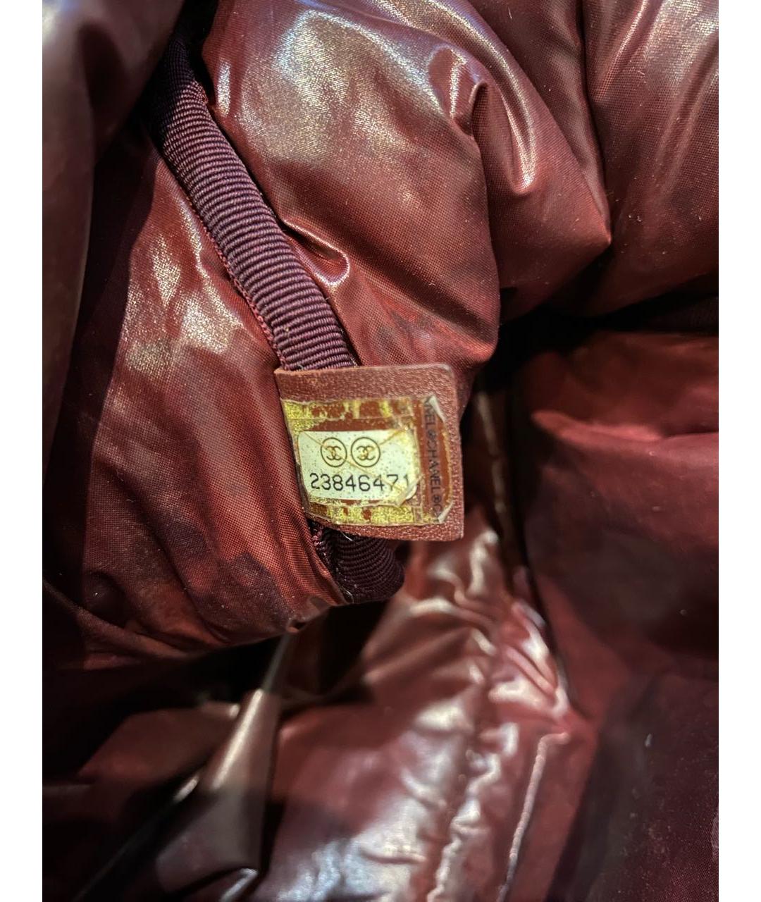 CHANEL Черный тканевый рюкзак, фото 6