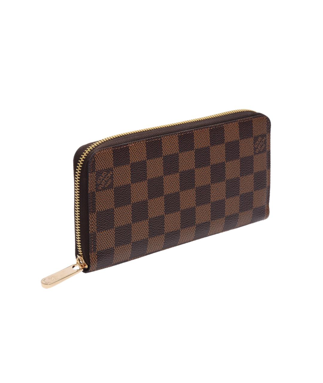 LOUIS VUITTON Коричневый кошелек, фото 2