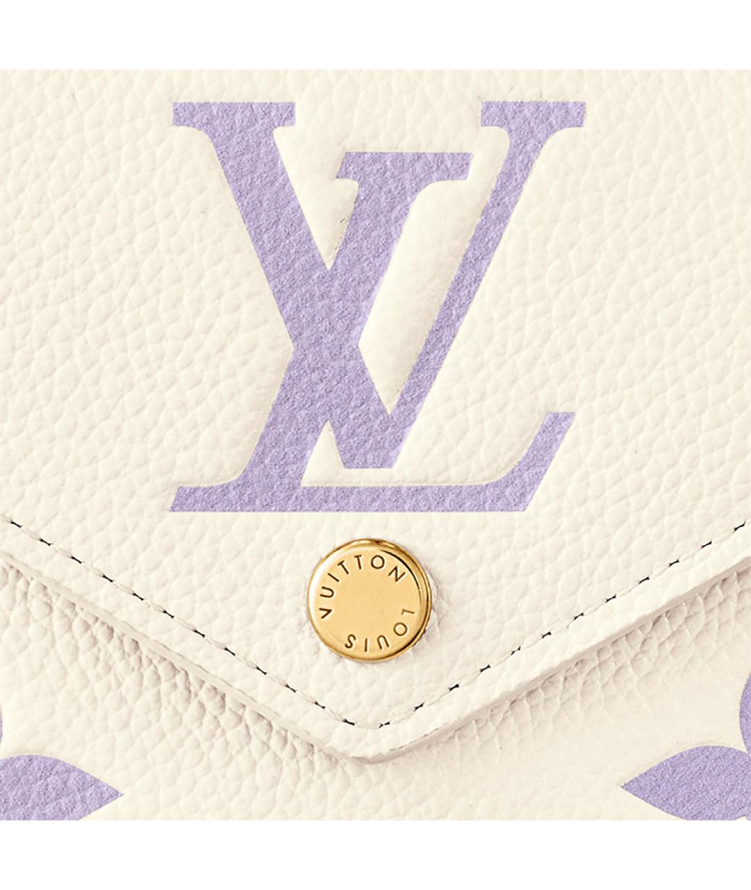 LOUIS VUITTON Белый кошелек, фото 6