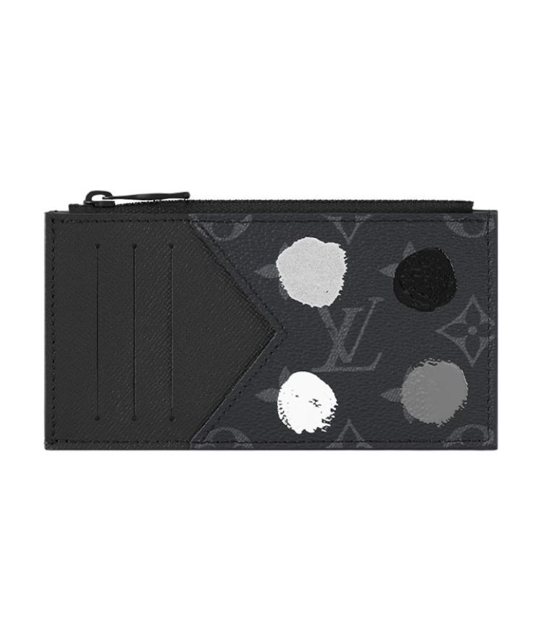 LOUIS VUITTON Черный кардхолдер, фото 1