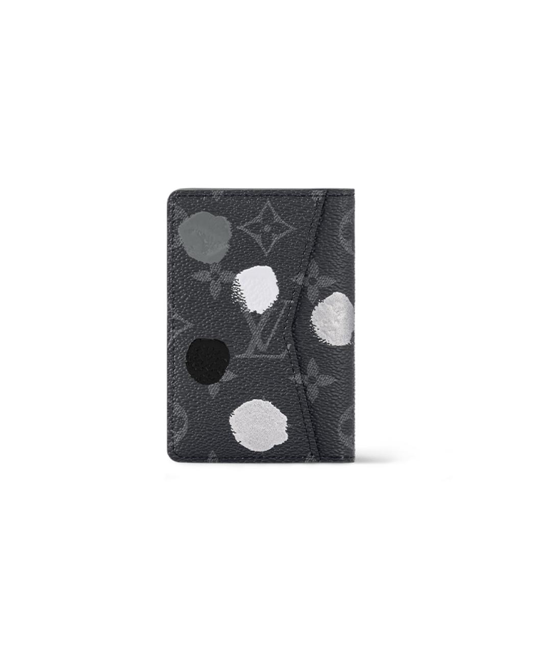 LOUIS VUITTON Черный кошелек, фото 3