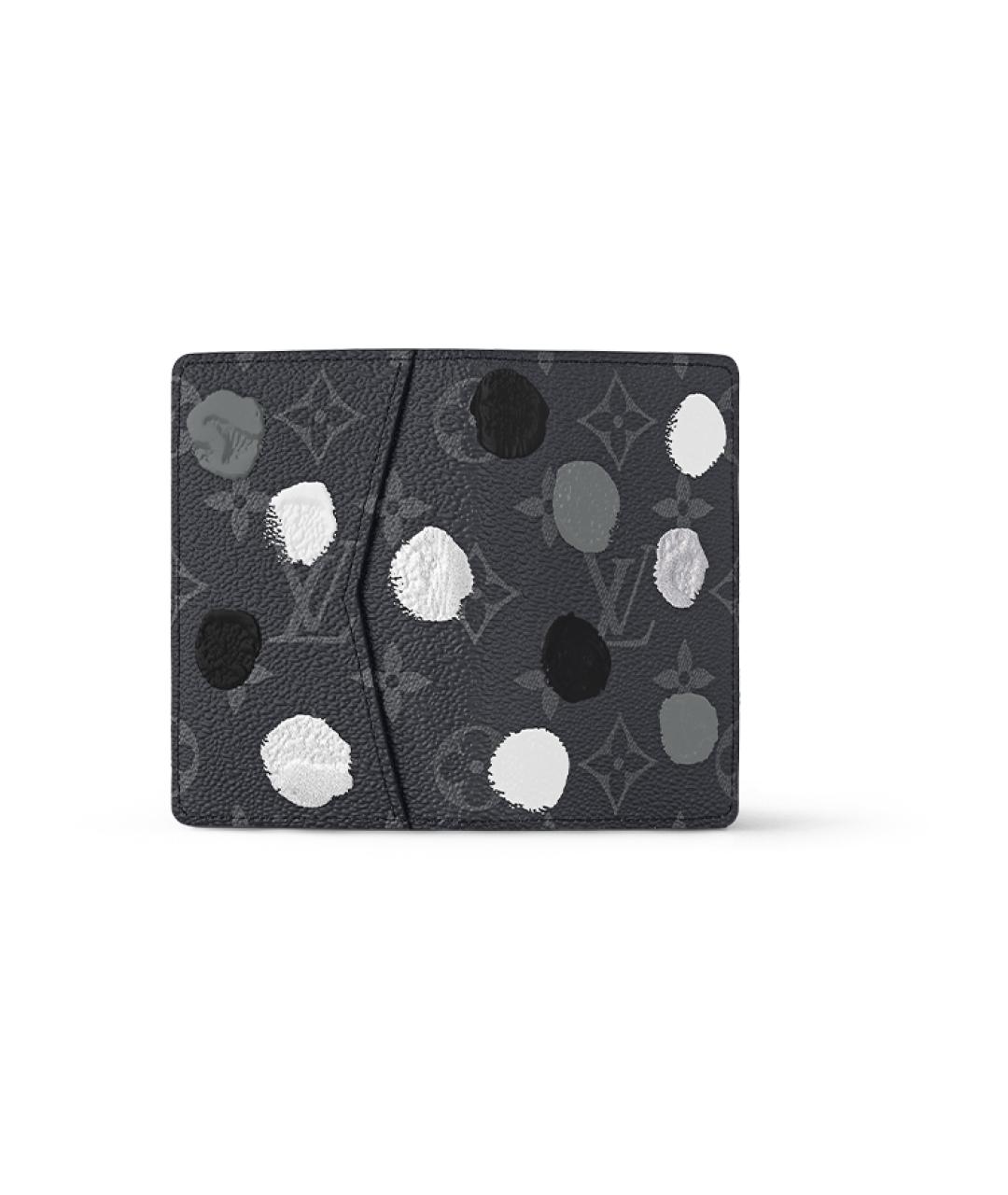 LOUIS VUITTON Черный кошелек, фото 4