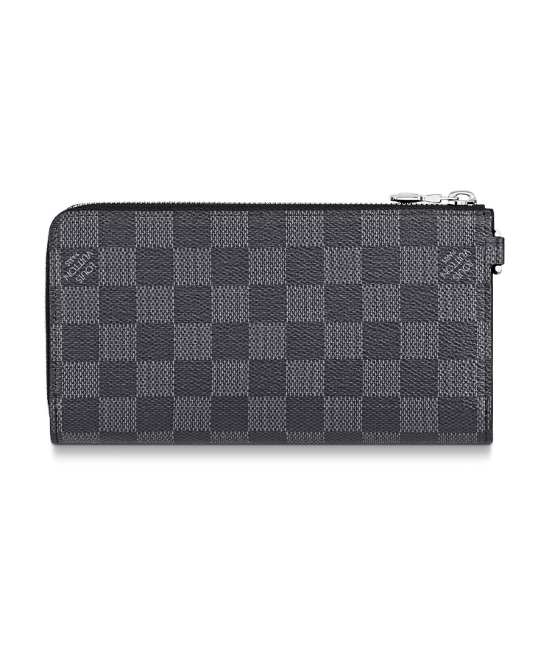 LOUIS VUITTON Серый кошелек, фото 3