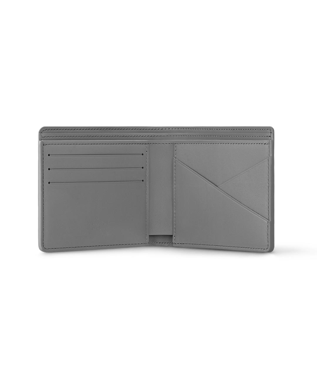 LOUIS VUITTON Серый кошелек, фото 4