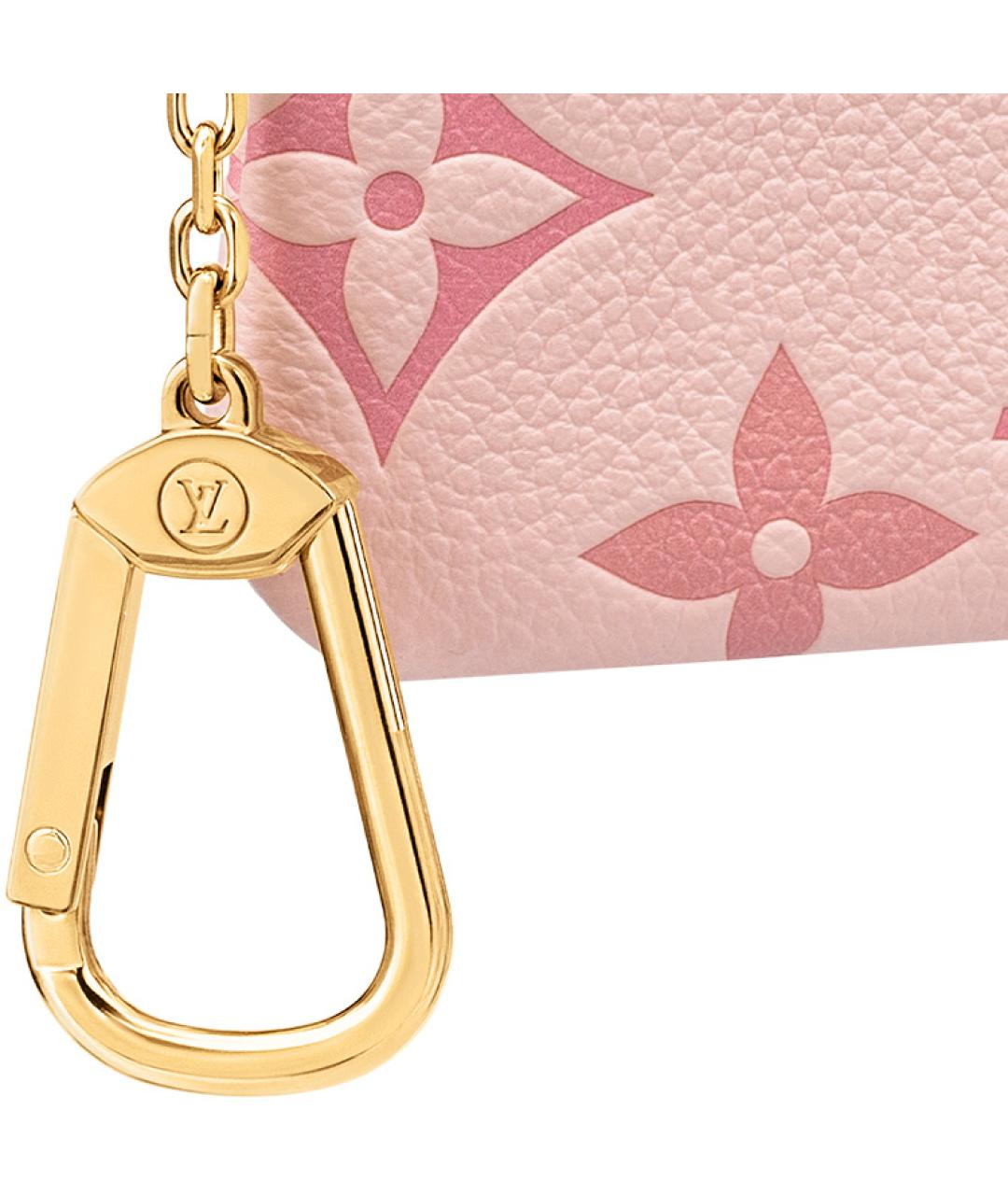 LOUIS VUITTON Розовый кошелек, фото 6