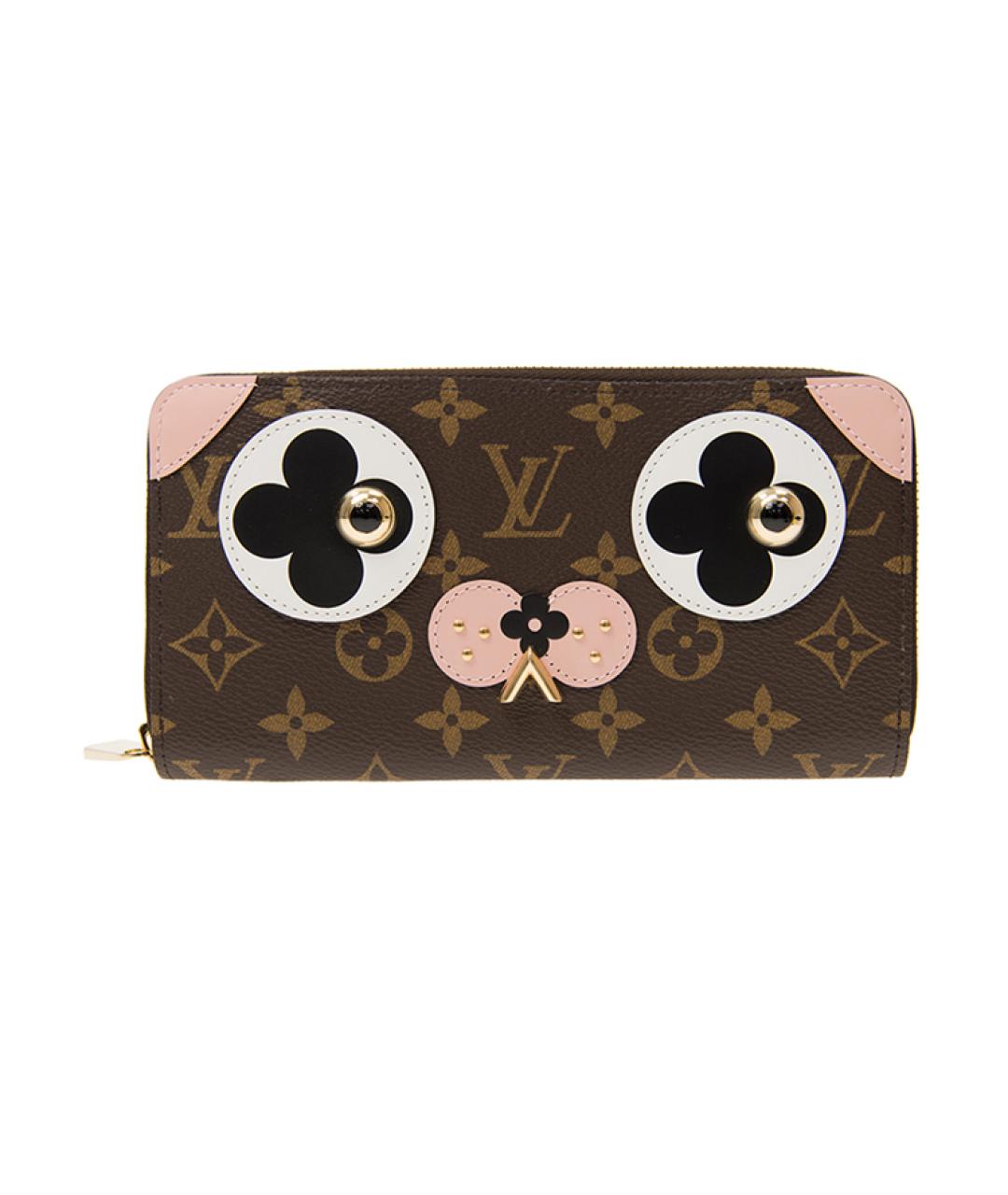 LOUIS VUITTON Коричневый кошелек, фото 1