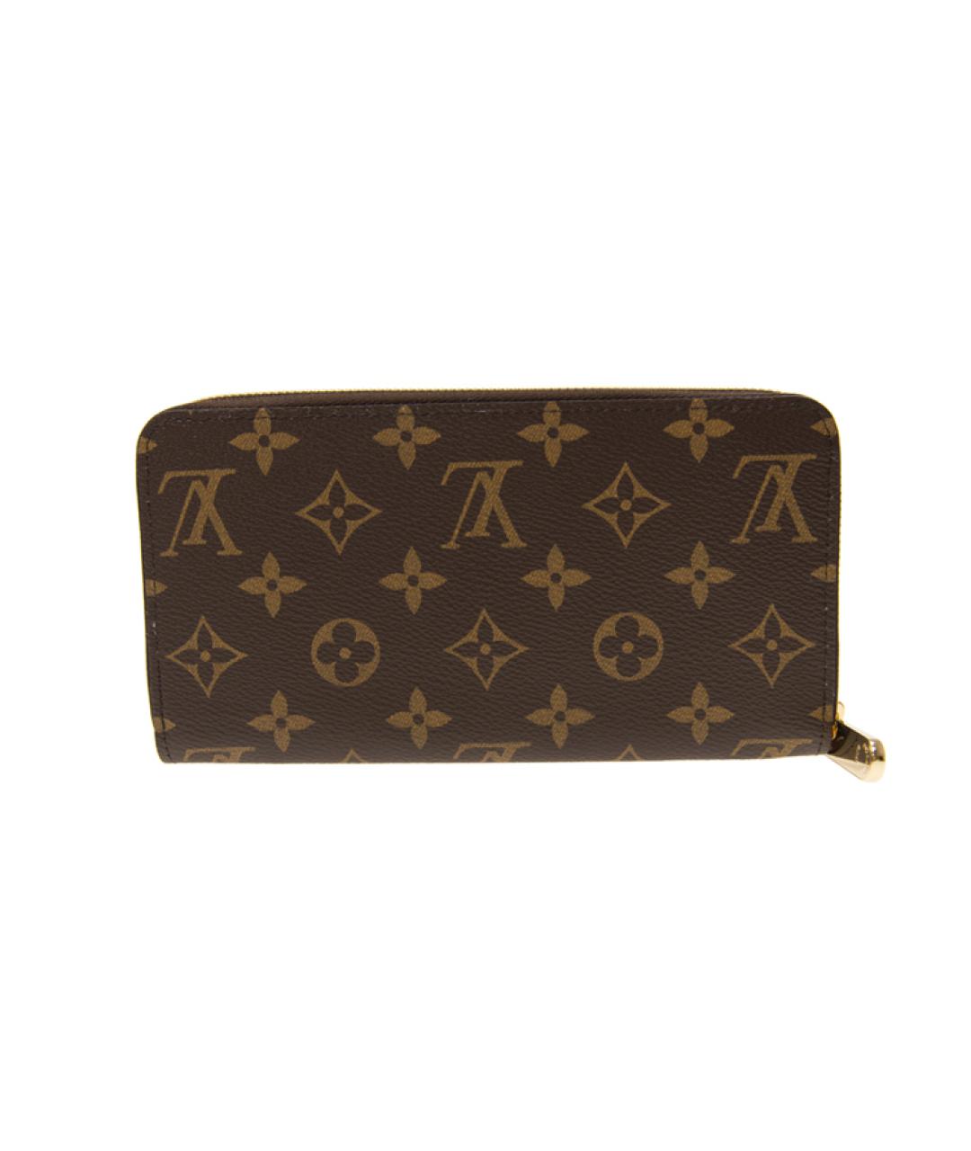 LOUIS VUITTON Коричневый кошелек, фото 4