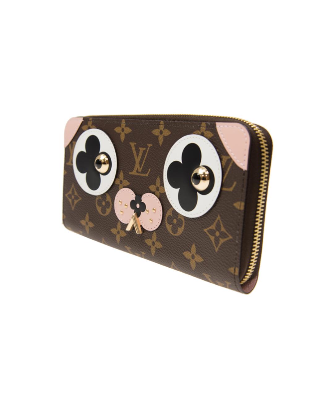 LOUIS VUITTON Коричневый кошелек, фото 2