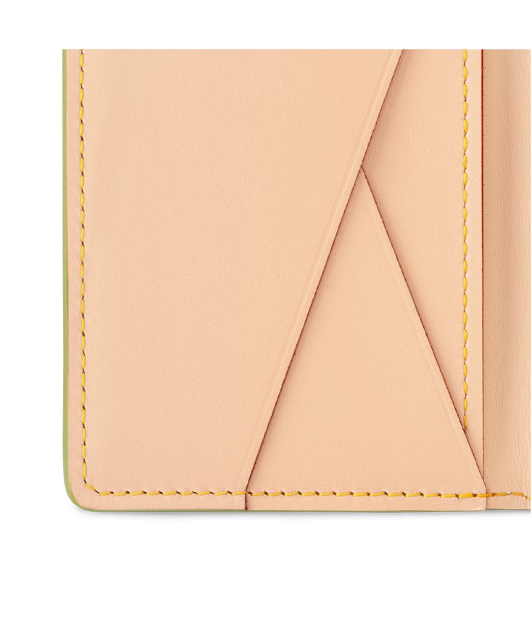LOUIS VUITTON Зеленый кошелек, фото 5