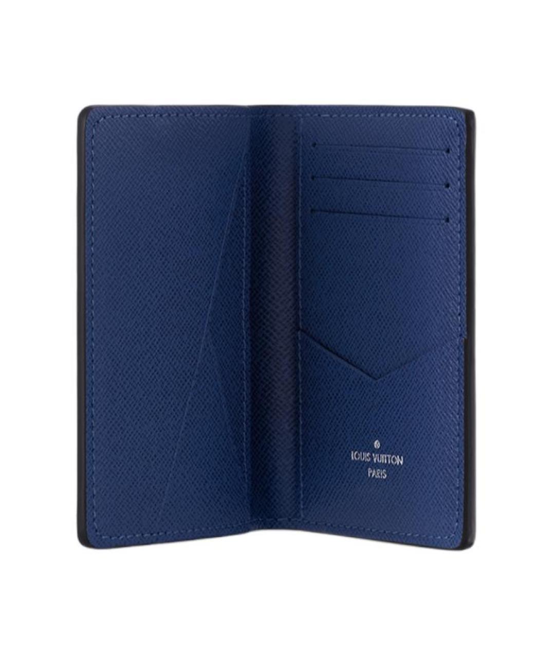 LOUIS VUITTON Темно-синий кошелек, фото 4