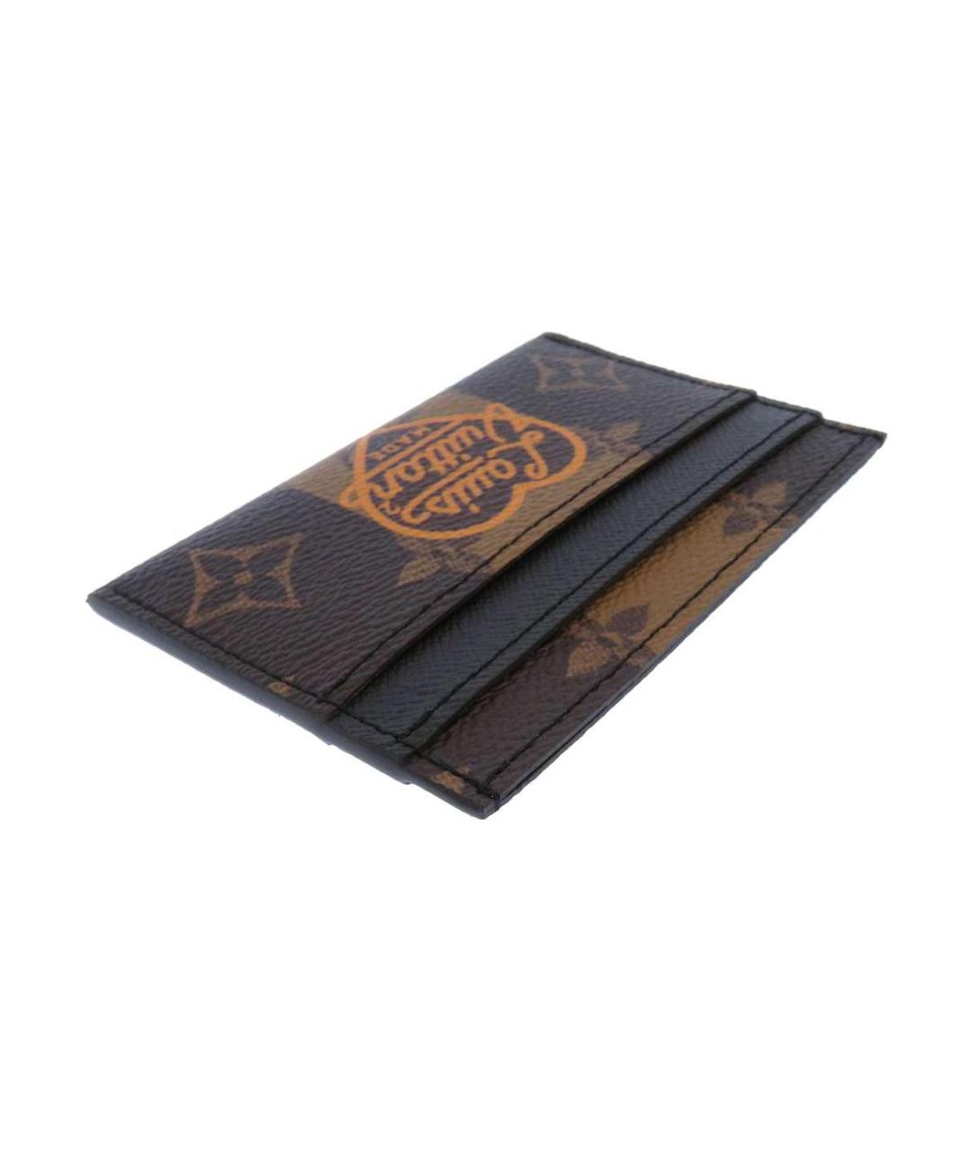 LOUIS VUITTON Коричневый кардхолдер, фото 5