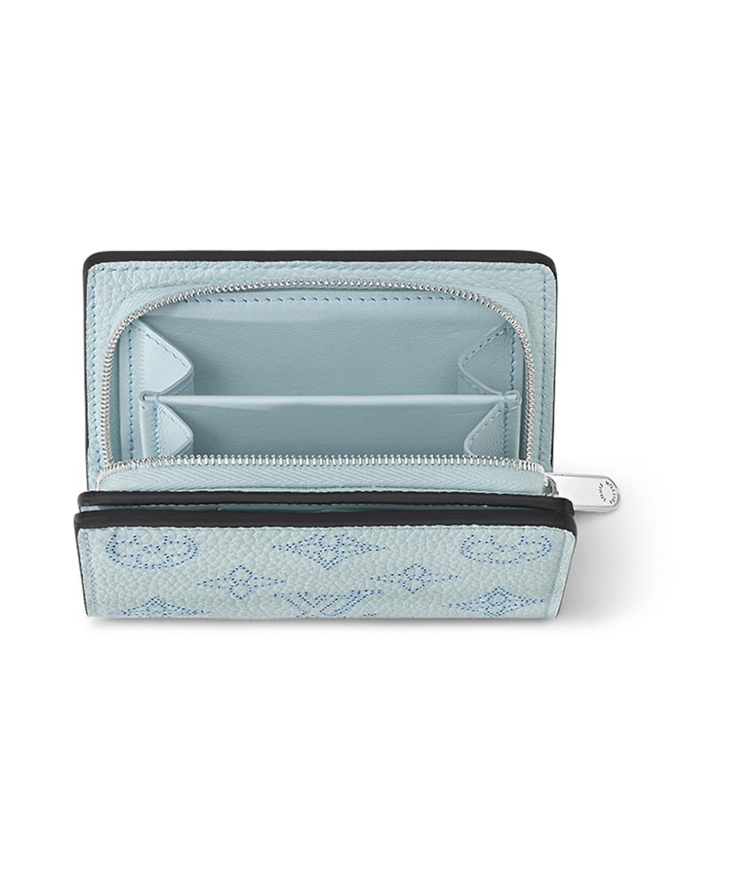 LOUIS VUITTON Голубой кошелек, фото 4