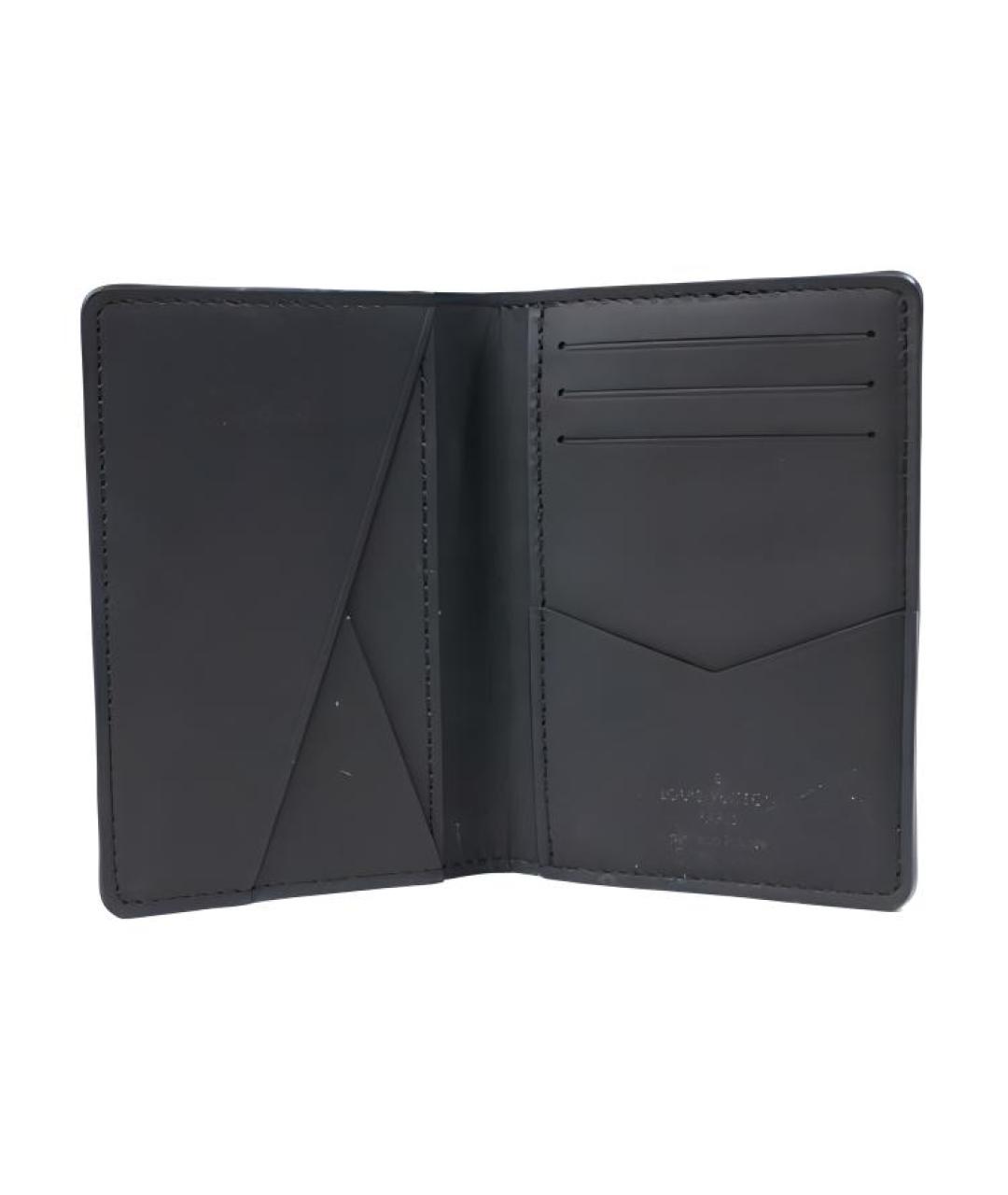 LOUIS VUITTON Черный кошелек, фото 4