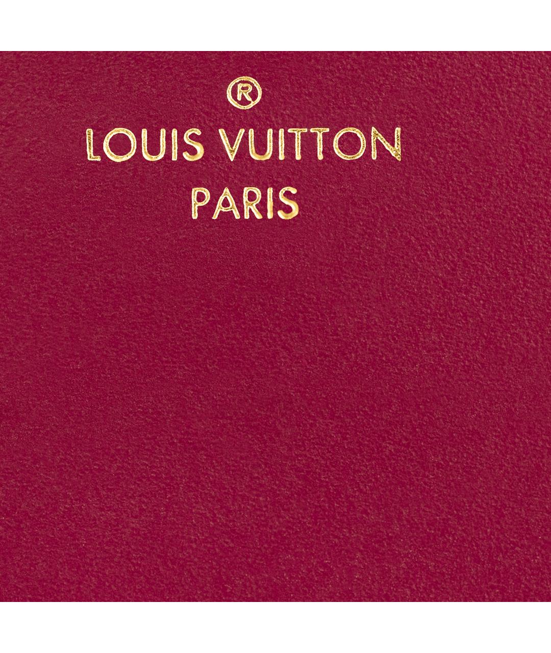LOUIS VUITTON Красный кошелек, фото 6