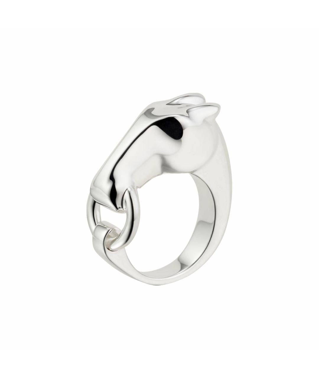HERMES Серебряное серебряное кольцо, фото 1