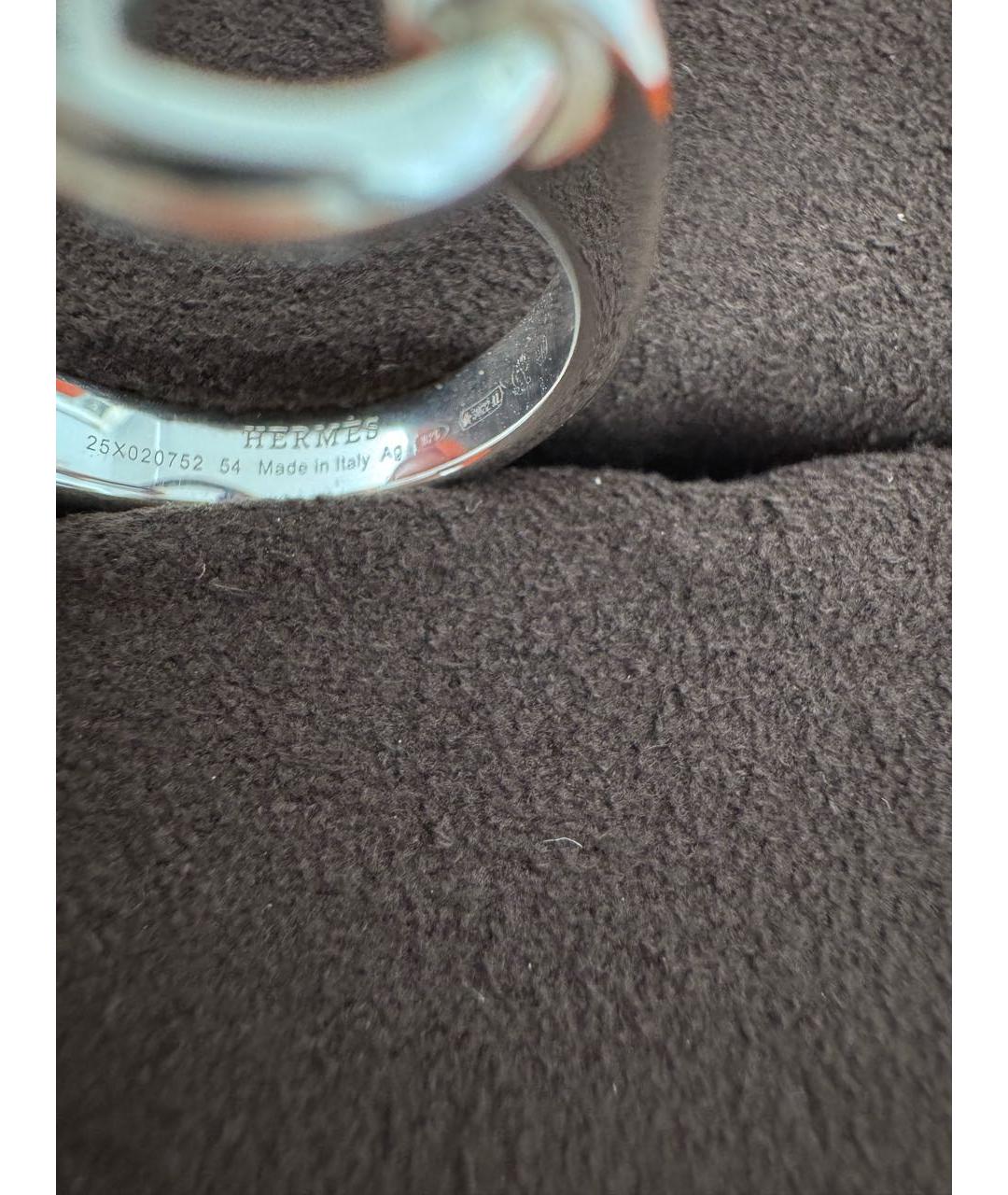 HERMES Серебряное серебряное кольцо, фото 2