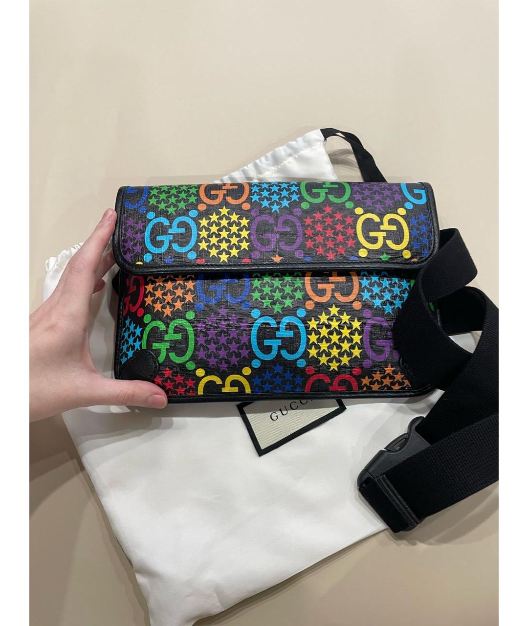 GUCCI Мульти кожаная поясная сумка, фото 4