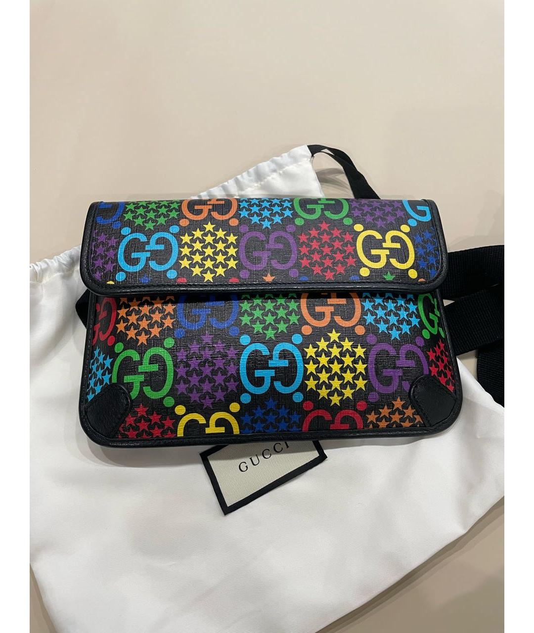 GUCCI Мульти кожаная поясная сумка, фото 8