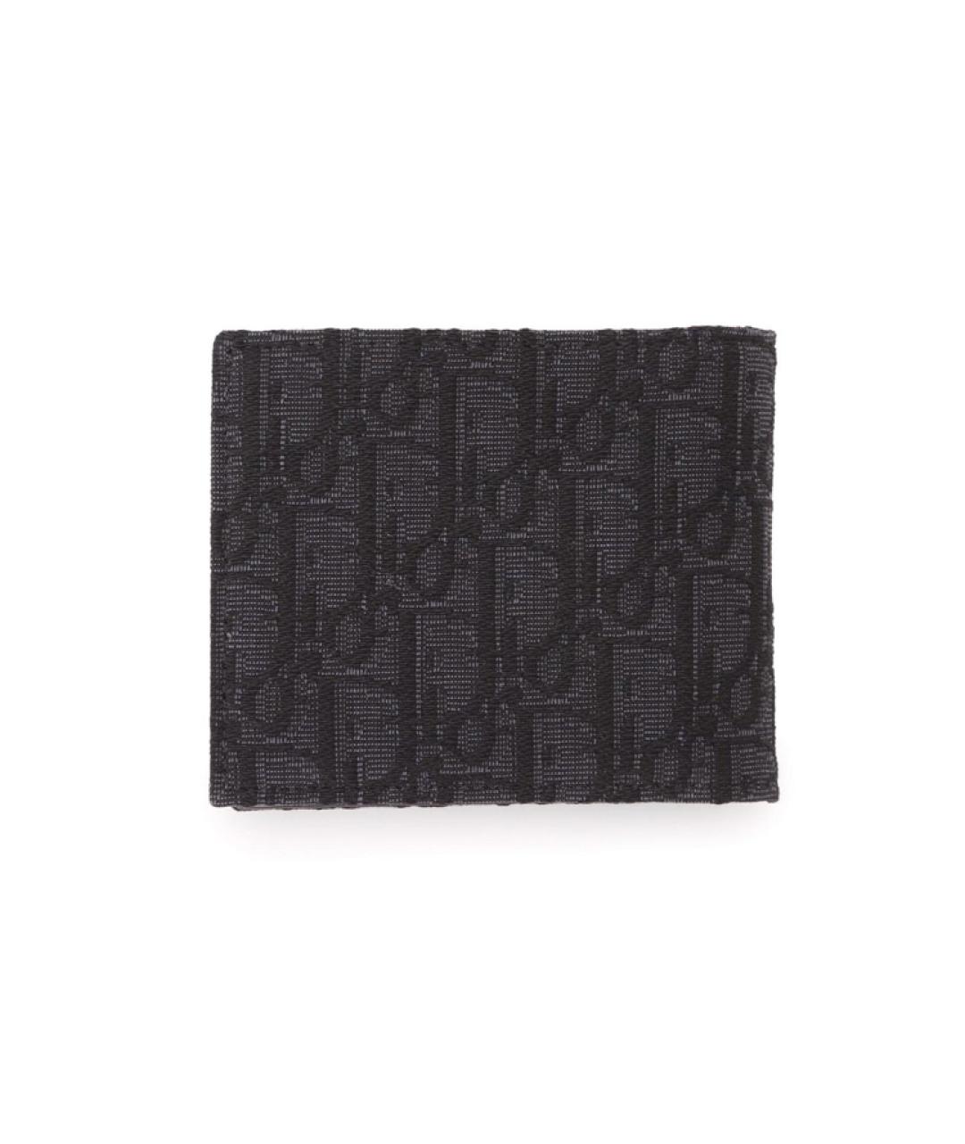 CHRISTIAN DIOR Черный бархатный кошелек, фото 2