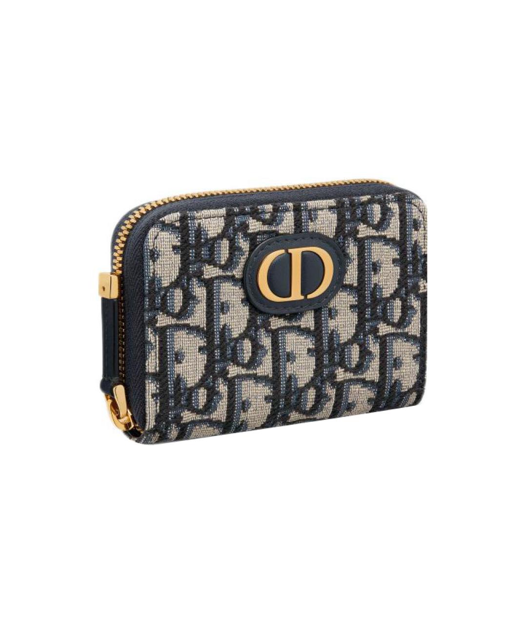 CHRISTIAN DIOR Темно-синий кошелек, фото 2