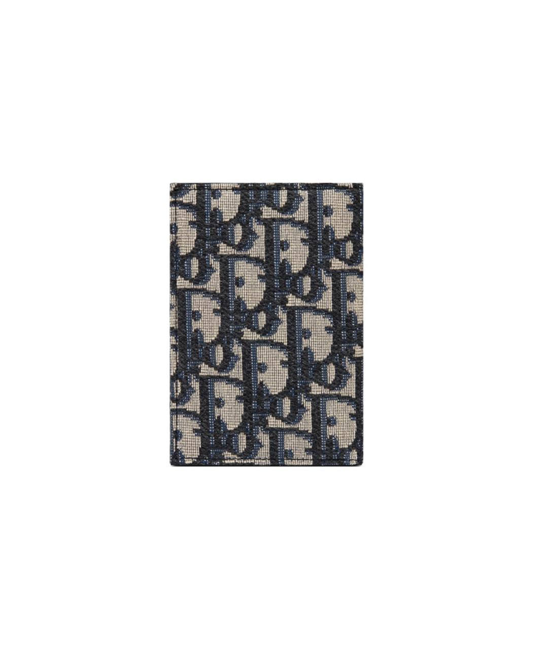 CHRISTIAN DIOR Темно-синий кардхолдер, фото 3