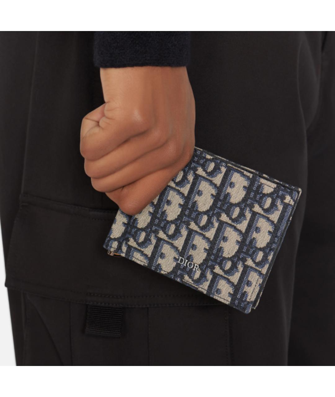 CHRISTIAN DIOR Черный кошелек, фото 6