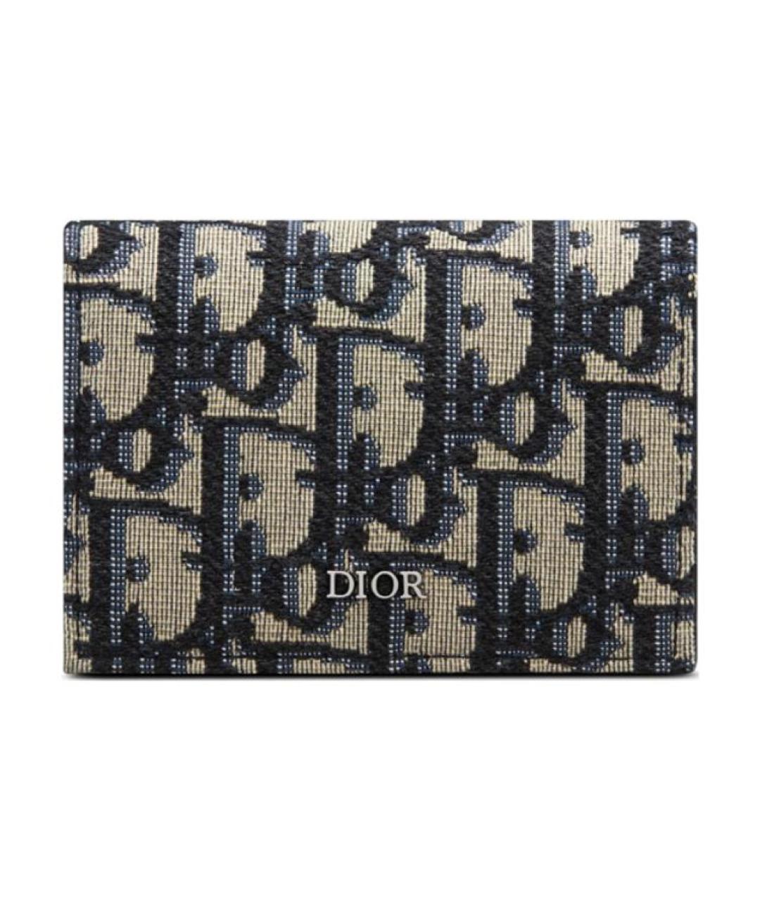 CHRISTIAN DIOR Темно-синий кошелек, фото 1