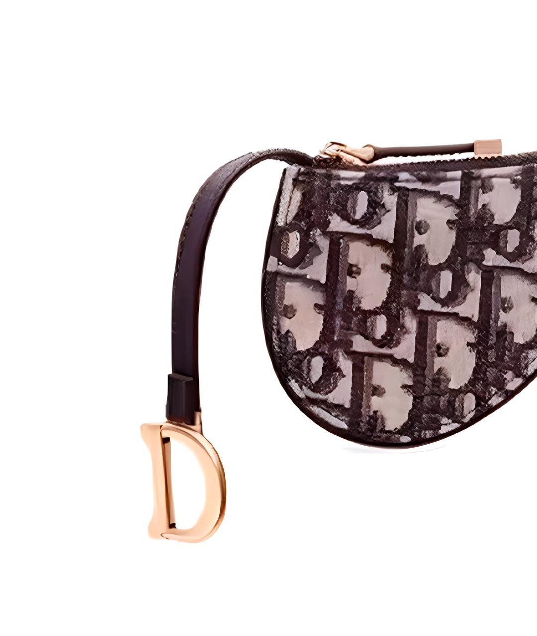 CHRISTIAN DIOR Темно-синий кошелек, фото 2