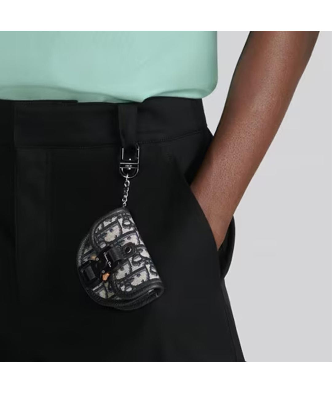 CHRISTIAN DIOR Черный кошелек, фото 5