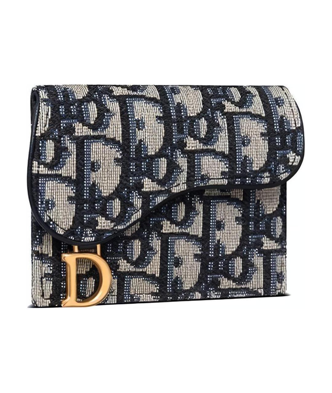 CHRISTIAN DIOR Синий кошелек, фото 2