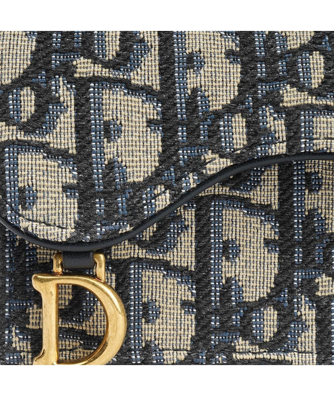 CHRISTIAN DIOR Синий кошелек, фото 4