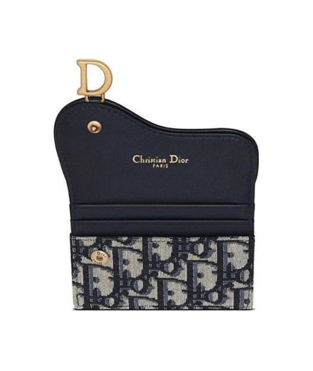 CHRISTIAN DIOR Синий кошелек, фото 3