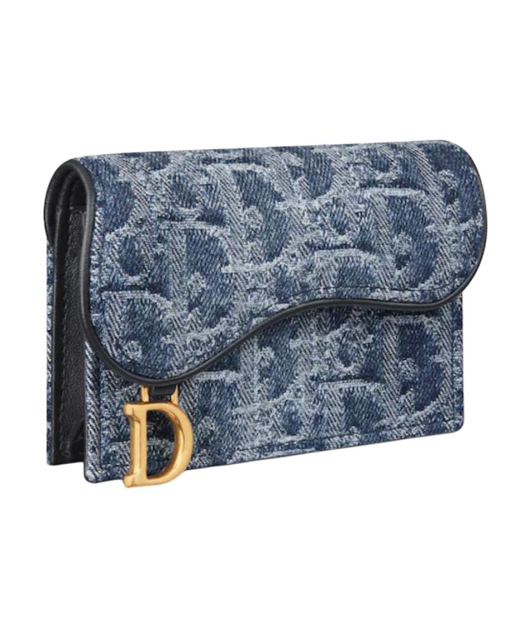CHRISTIAN DIOR Синий кошелек, фото 2