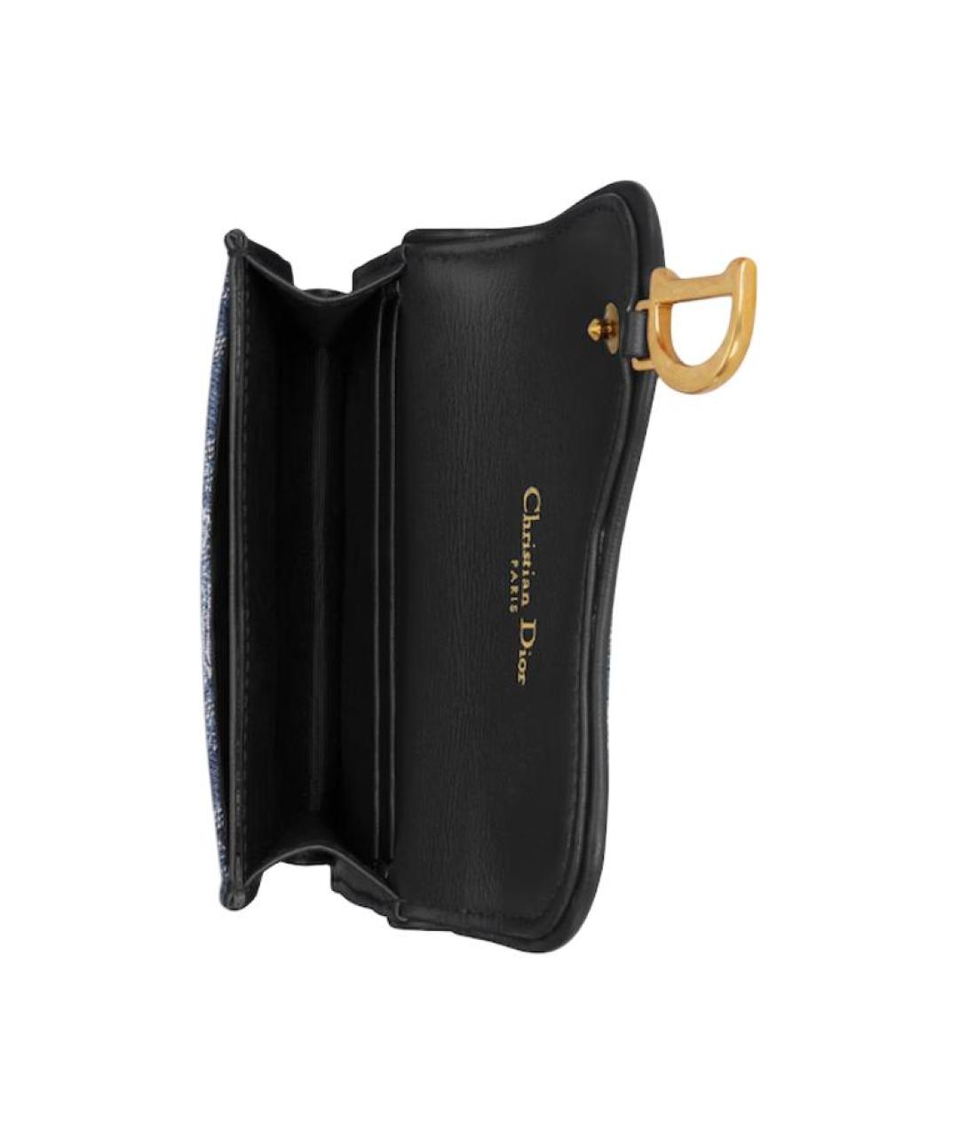 CHRISTIAN DIOR Синий кошелек, фото 3