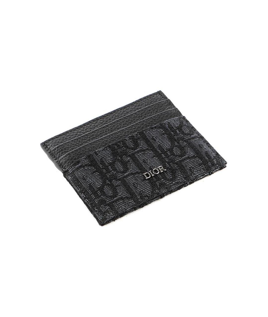 CHRISTIAN DIOR Черный кардхолдер, фото 3
