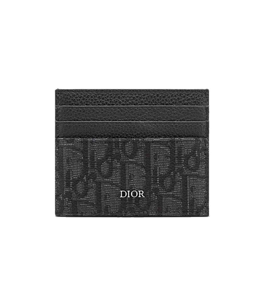 CHRISTIAN DIOR Черный кардхолдер, фото 1
