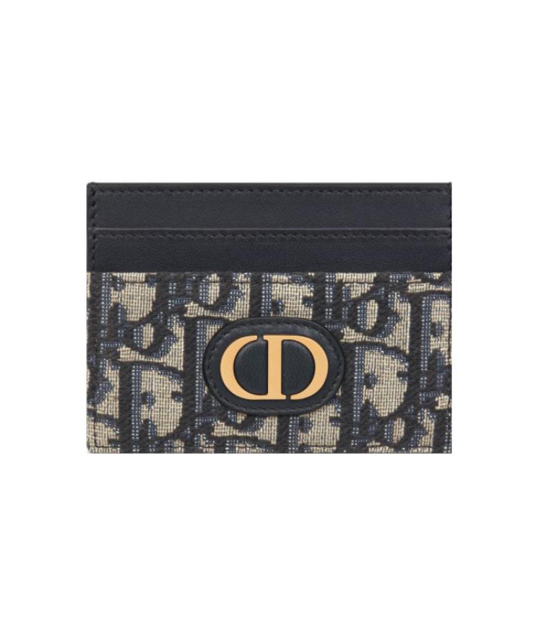 CHRISTIAN DIOR Темно-синий кардхолдер, фото 1