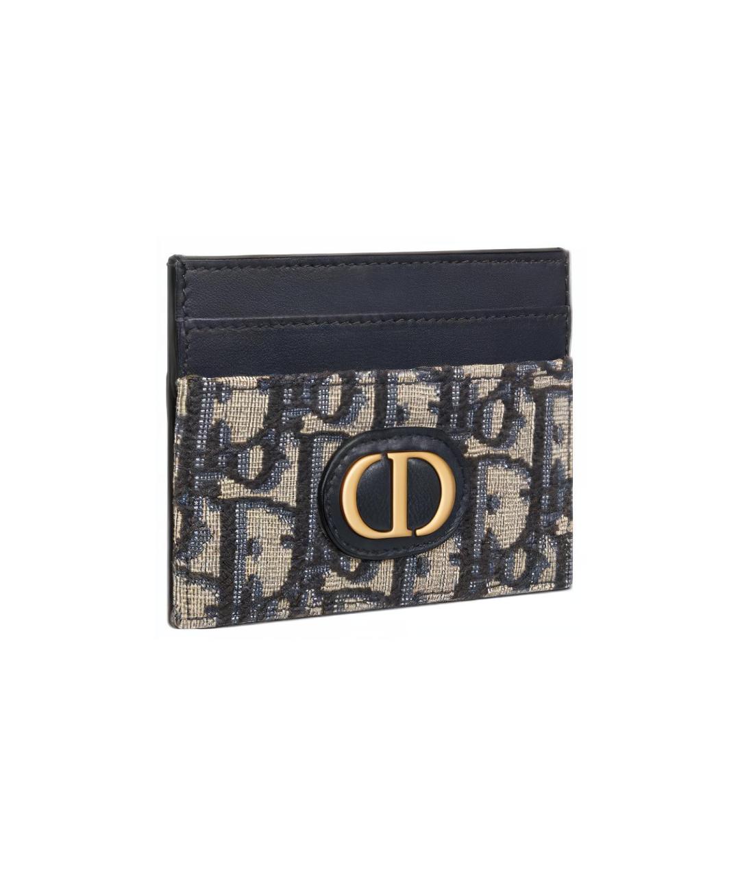 CHRISTIAN DIOR Темно-синий кардхолдер, фото 2
