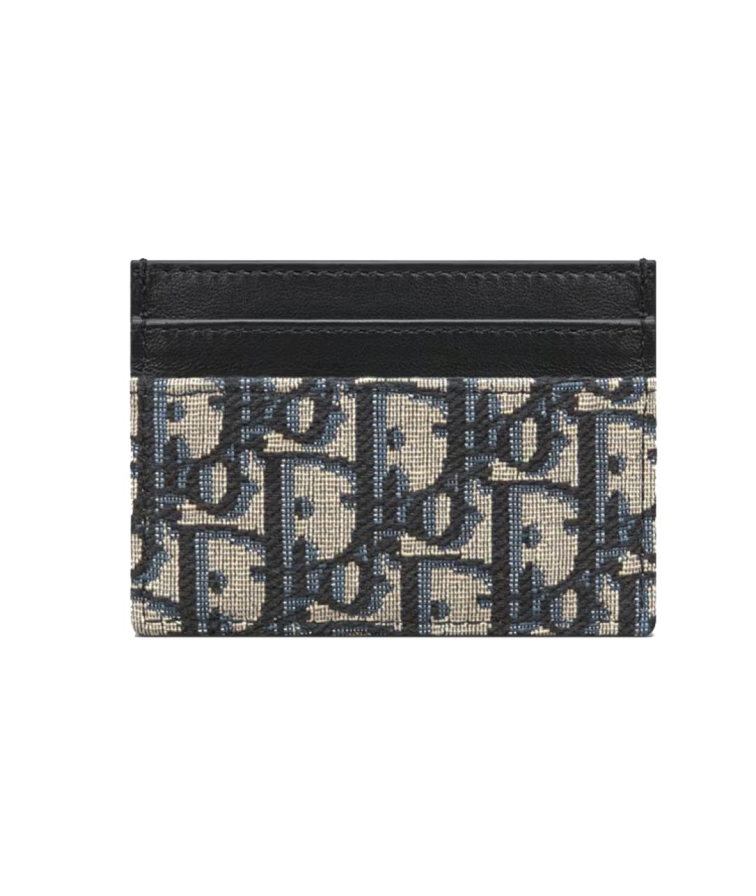 CHRISTIAN DIOR Темно-синий кардхолдер, фото 3