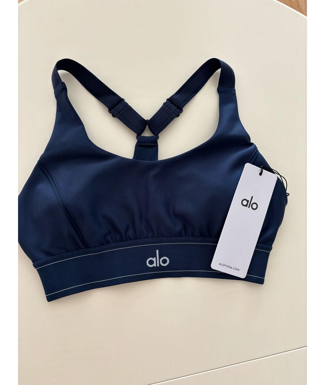 ALO YOGA Темно-синий костюм с брюками, фото 4