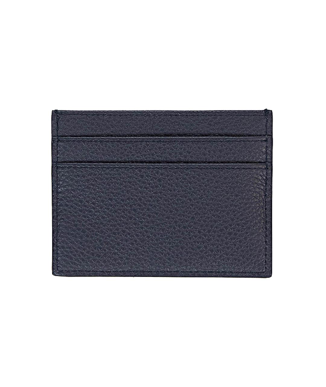 CHRISTIAN DIOR Черный кожаный кардхолдер, фото 2