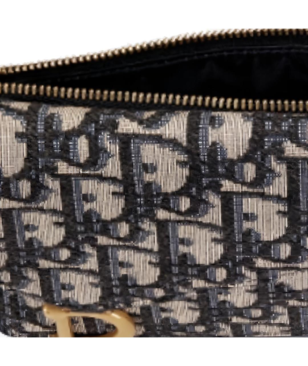 CHRISTIAN DIOR Черный кошелек, фото 4