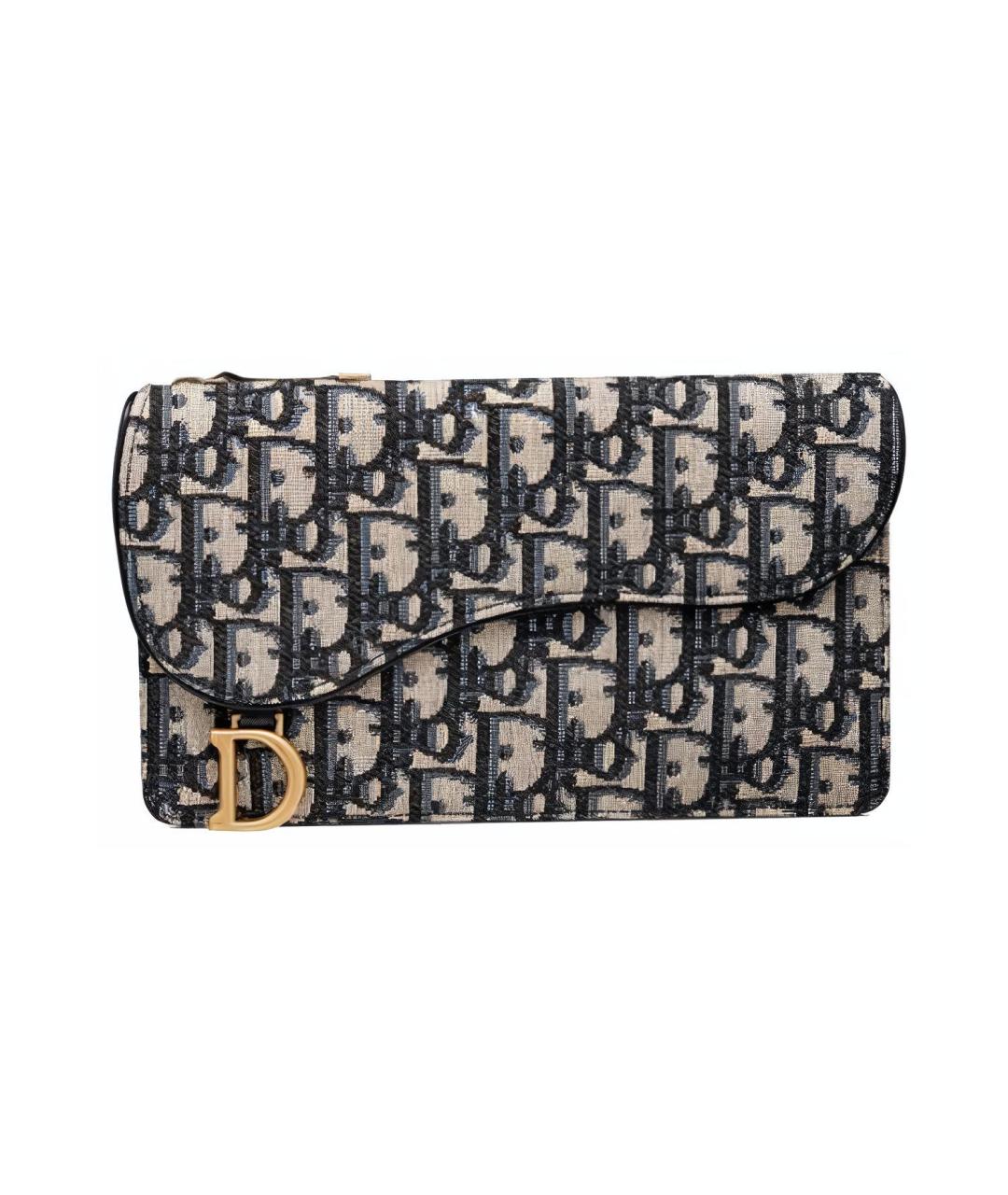 CHRISTIAN DIOR Черный кошелек, фото 1