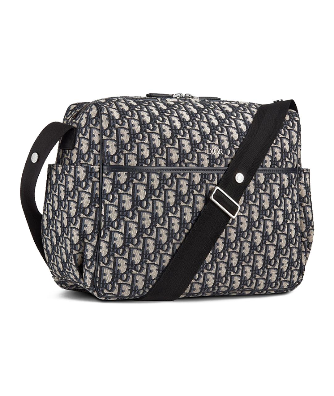 CHRISTIAN DIOR Темно-синяя сумка через плечо, фото 2