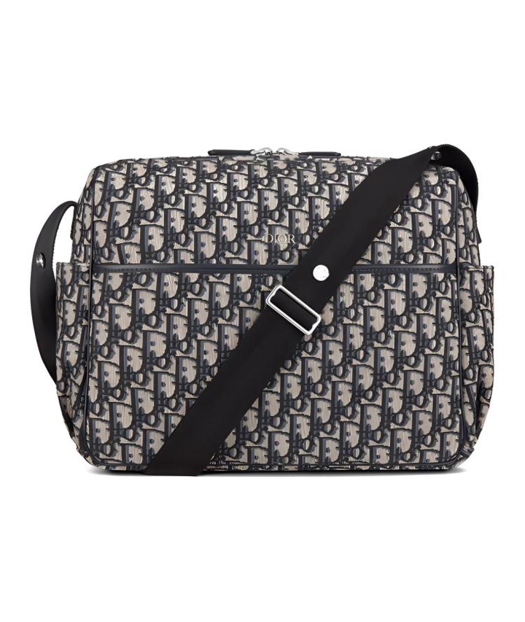 CHRISTIAN DIOR Темно-синяя сумка через плечо, фото 1