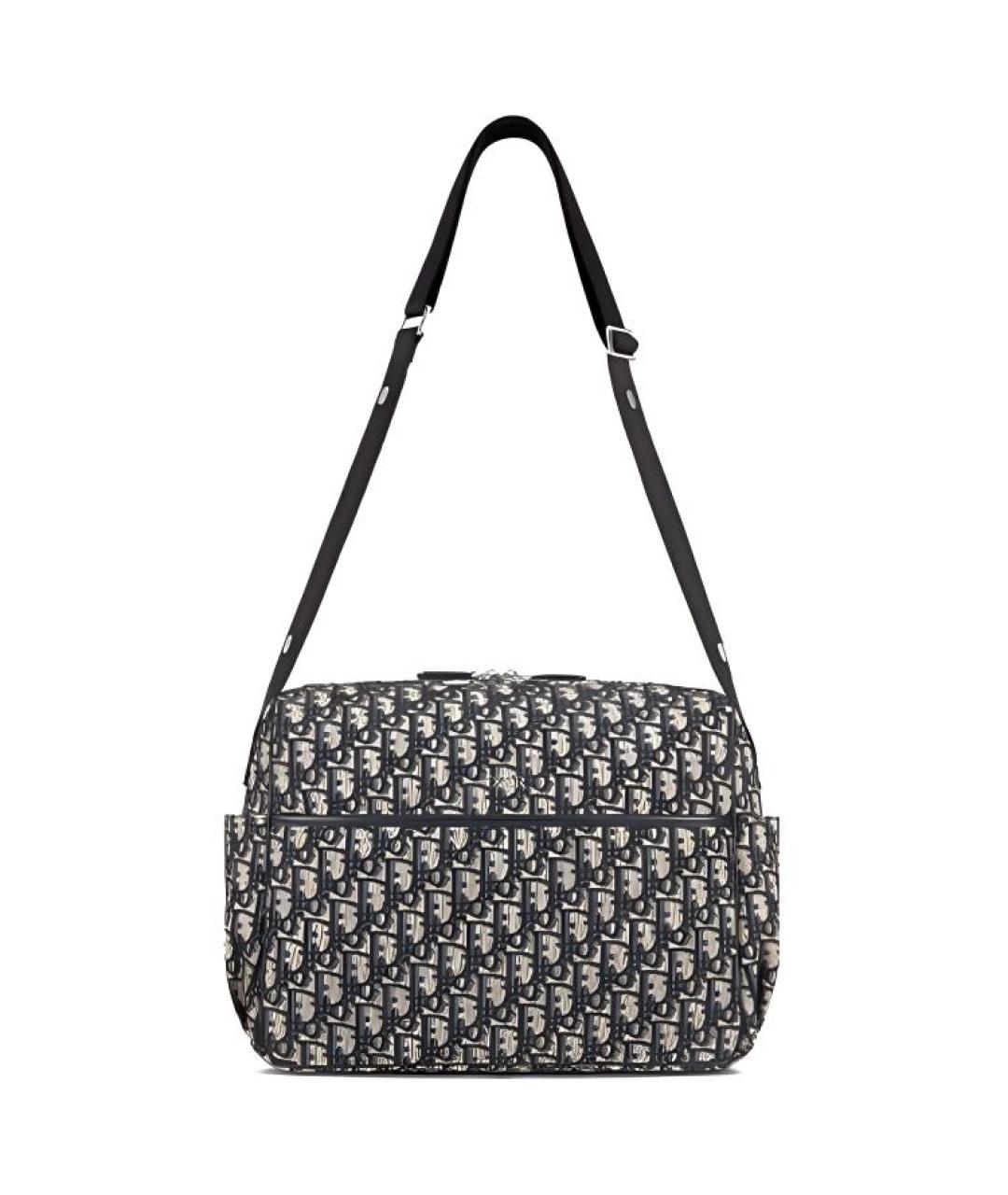 CHRISTIAN DIOR Темно-синяя сумка через плечо, фото 4