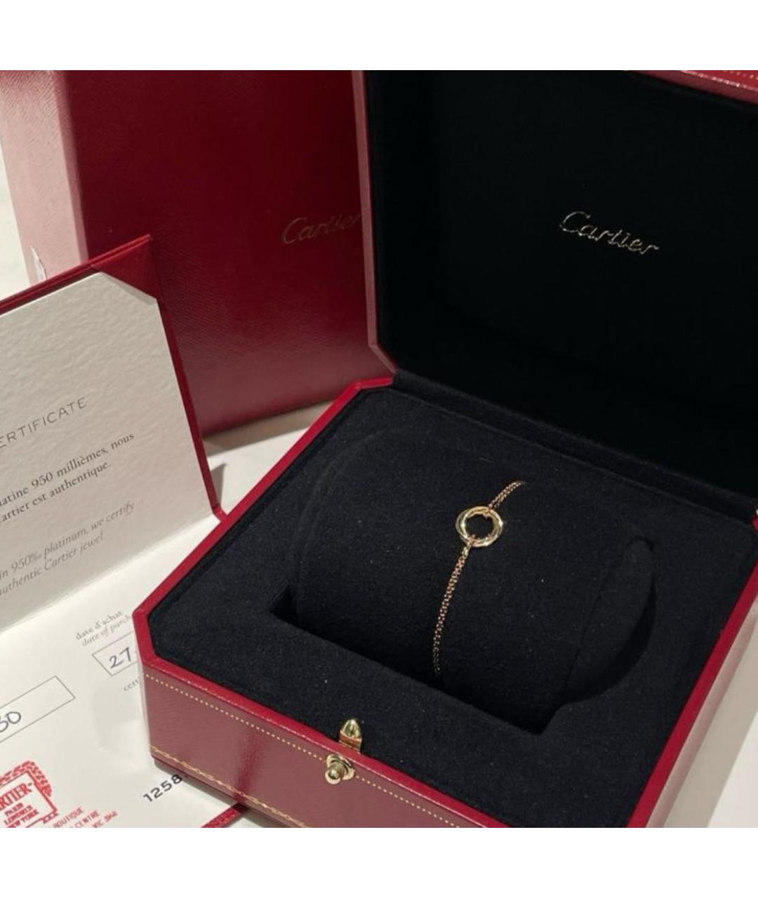 CARTIER Золотой браслет из желтого золота, фото 3